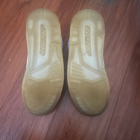 Mens Jordan Retro 3 triple white 10.5 - Picture 4 of 4